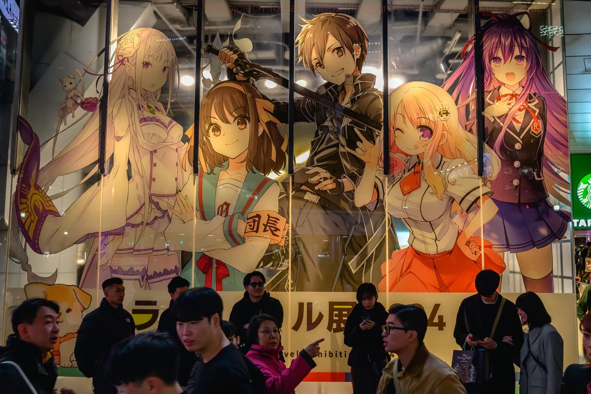 Suzumiya Haruhi i inni w Shibuya